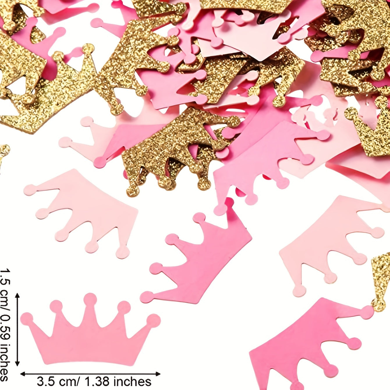 30g Crown Petal Confetti Desktop Decoration