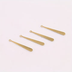 Copper Earring Accessories - Stick Shape Pendant - DIY Charms Decor