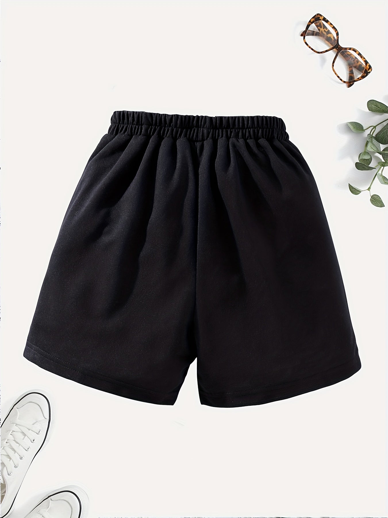 Girls' Lobster Graphic Casual Shorts with Pockets