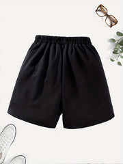Girls' Lobster Graphic Casual Shorts with Pockets