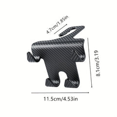 4PCS Car Back Seat Hook Hanger Storage Organizer Car Hooks For Purses & Bags