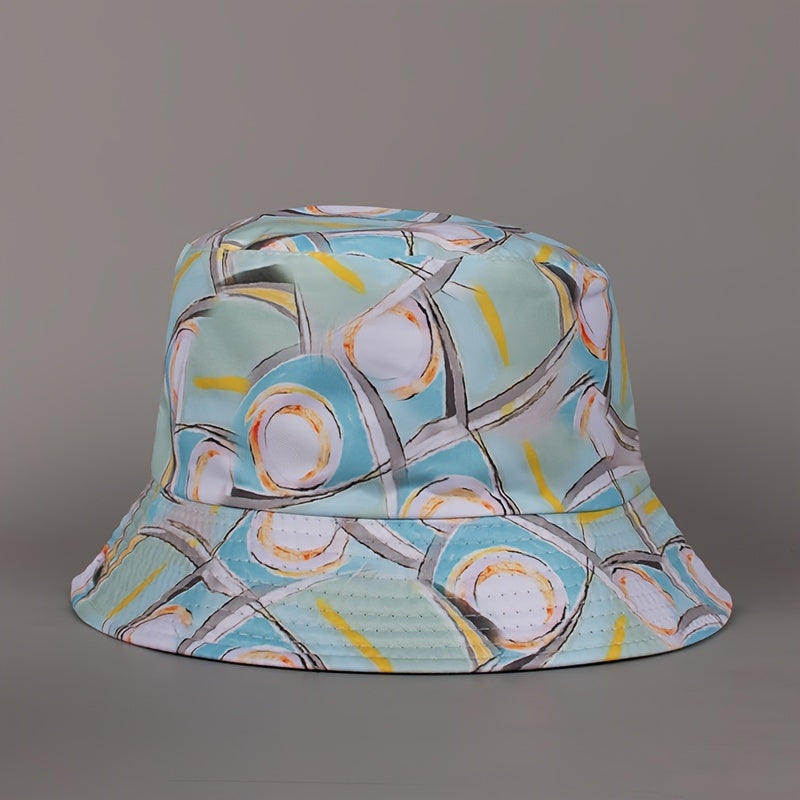 Reversible Bucket Hat Lightweight Beach Sun Hat for Women