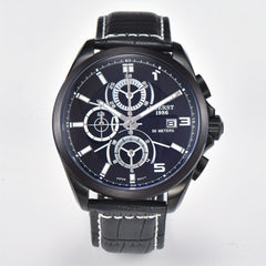 KUERST Teen Watch Stainless Steel Multifunctional Chronograph Quartz