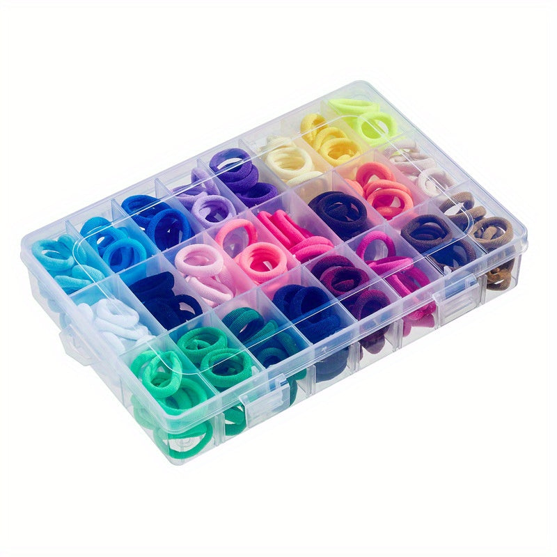 240pcs Small Rubber Band Hair Rings Elastic Hair Accessories for Kids