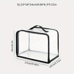 Portable Transparent Toiletry Bag Travel Storage Bag