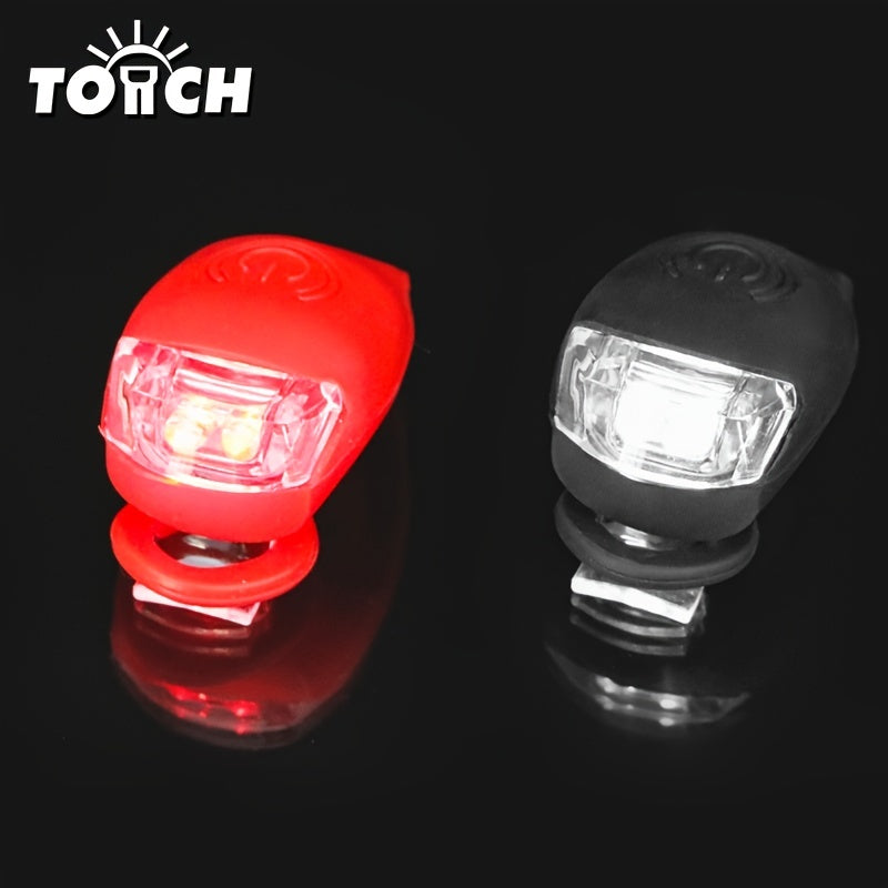 Waterproof Silicone Bike Lights Front and Back LED Bicycle Lights