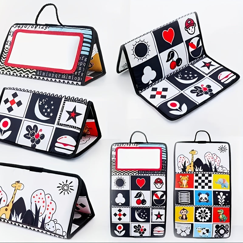 Children's Cloth Book with Mirror Toy