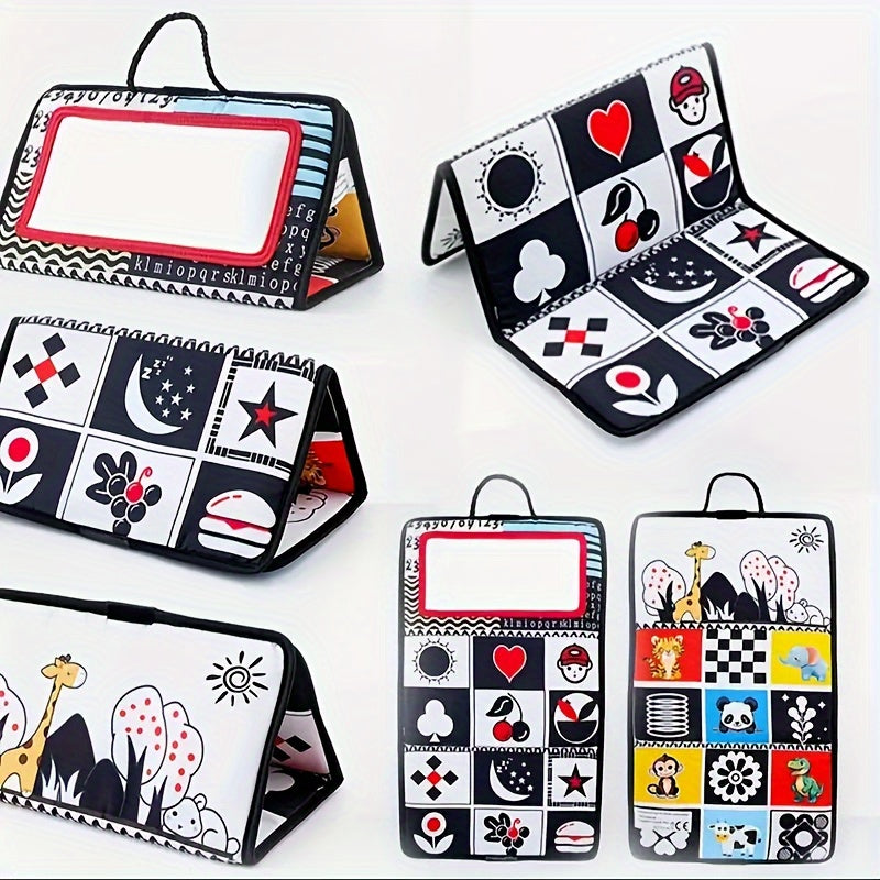 Children's Cloth Book with Mirror Toy