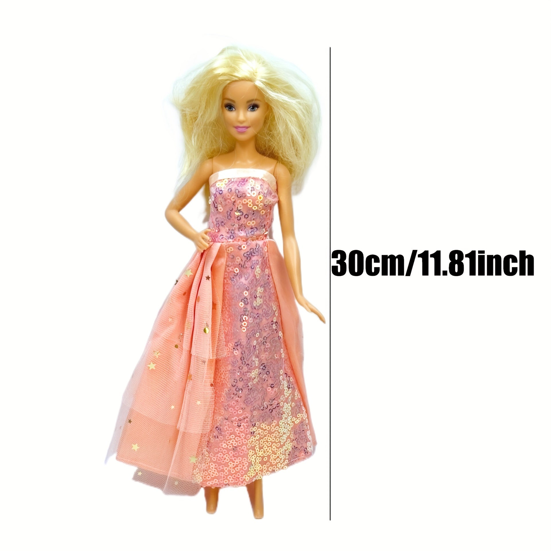 Princess Wedding Doll Evening Dress - High End Mesh Dresses