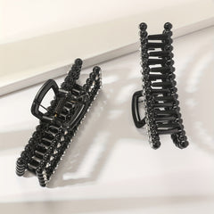 Hollow Rhinestone Hair Clip Claw for Women Girls