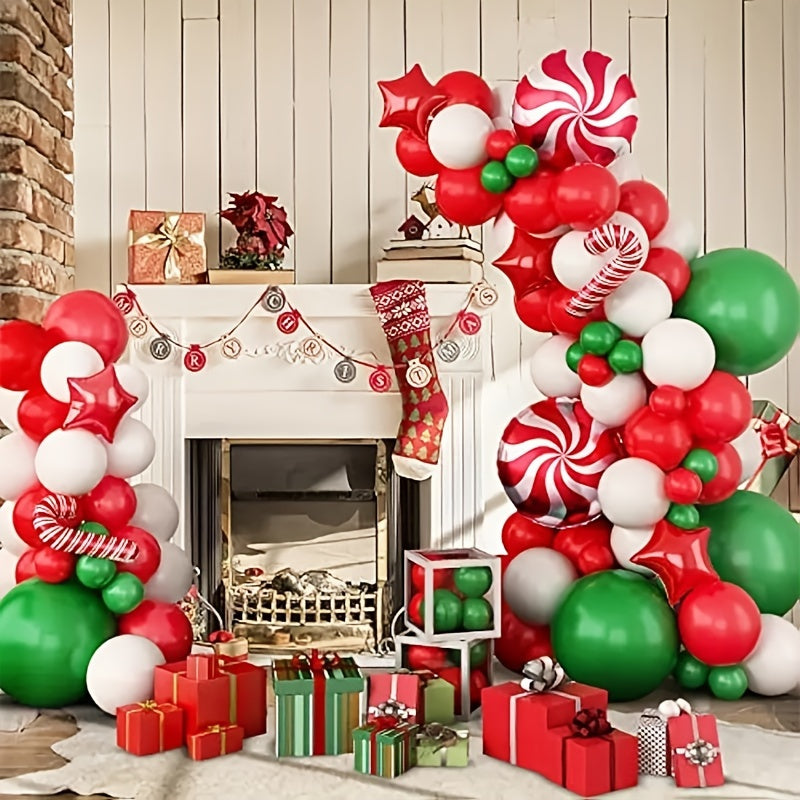 18" Dark Green Balloon Set for Christmas Party and Birthday Decor