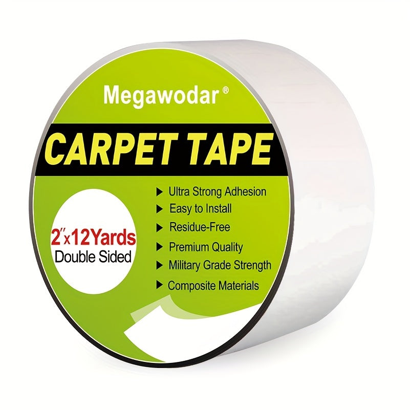 Heavy Duty Double Sided Carpet Tape 20 Yards Anti Slip Rug Grippers Tape