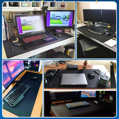 Large Gaming Mouse Pad Micro Woven Fabric Expanding Desktop Mouse Pad