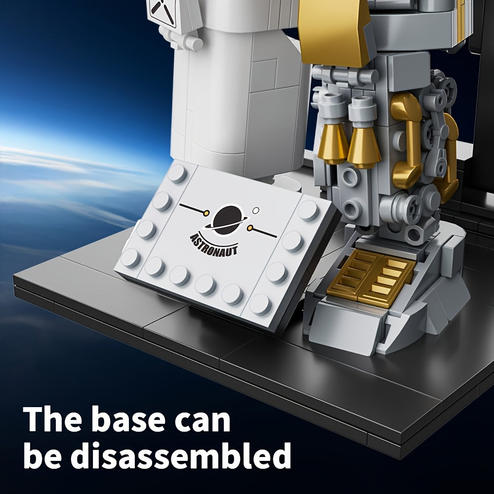 MESIONDY Astronaut Building Blocks Set Space Exploration Toy