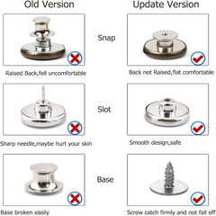 Replacement Jeans Copper Buttons With Tool