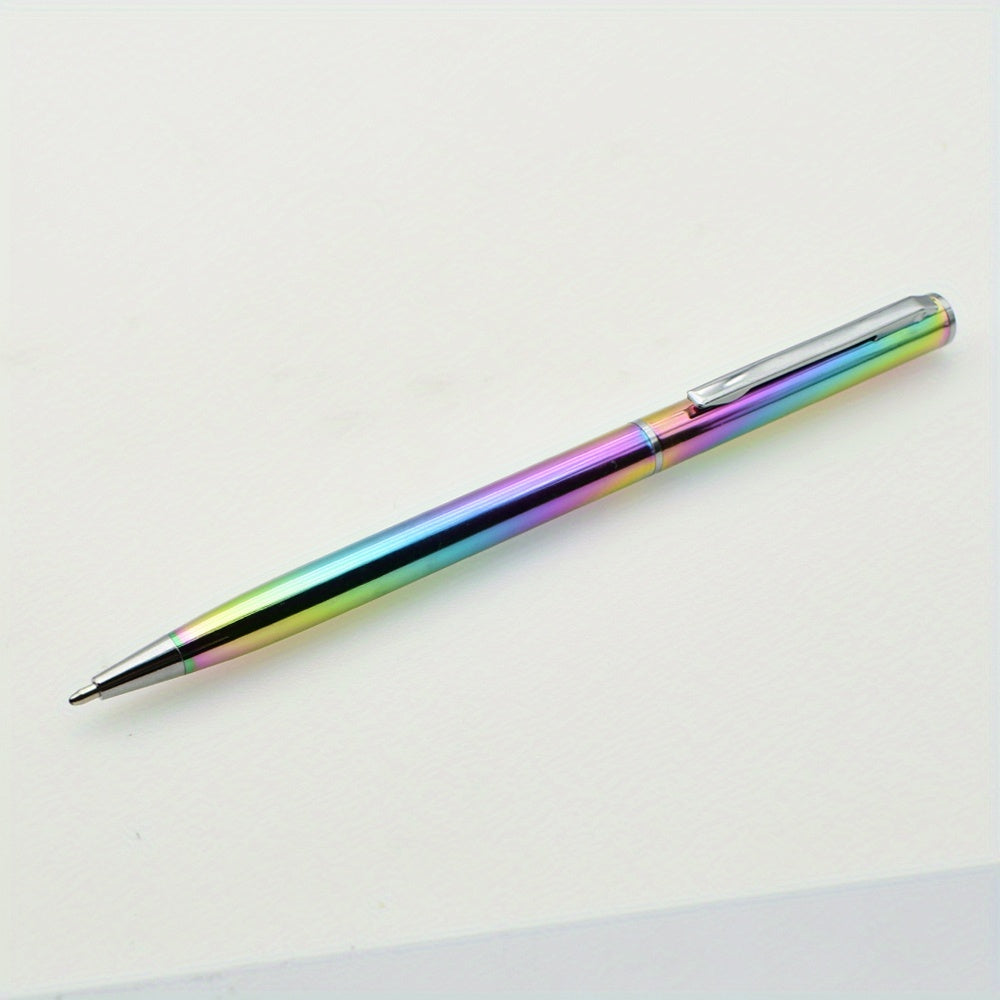 Colorful Metal Ballpoint Pen - Perfect Office Gift