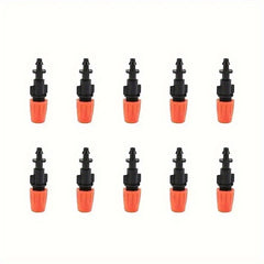 Adjustable Garden Drip Irrigation Misting Atomizing Nozzles