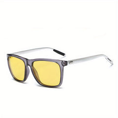 Men's Square Polarized Sunglasses Night Vision Goggles
