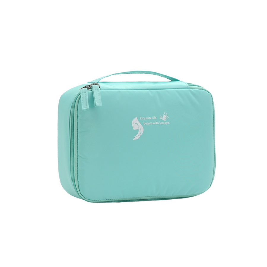 Detail Cosmetic Bag Waterproof Makeup Bag Portable Travel Toiletry Storage Bag