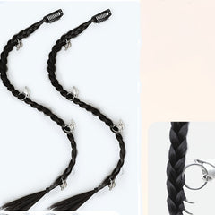 Y2K Hair Clip Braided Ponytail Wig Boxing Dreadlock Wigs Accessories