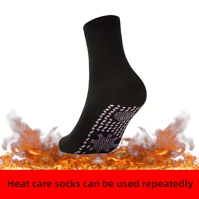 3 Pairs Self Heating Magnetic Massage Socks for Outdoor Activities