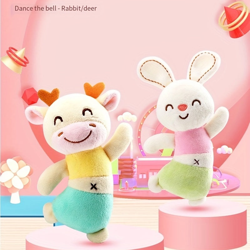 Baby Rattle Plush Comforting Doll Bed Bell Decoration
