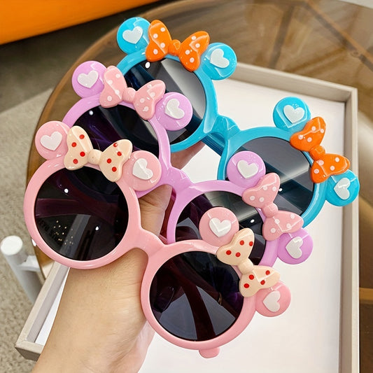 Girl's Cartoon Sunglasses for Fun Day Out