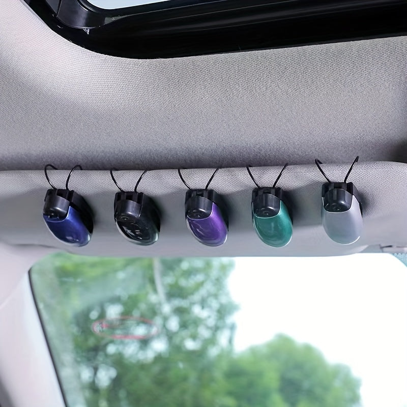 Car Visor Sunglasses Holder Clip Auto Vehicle Eyeglasses Mount Ticket Card Clip