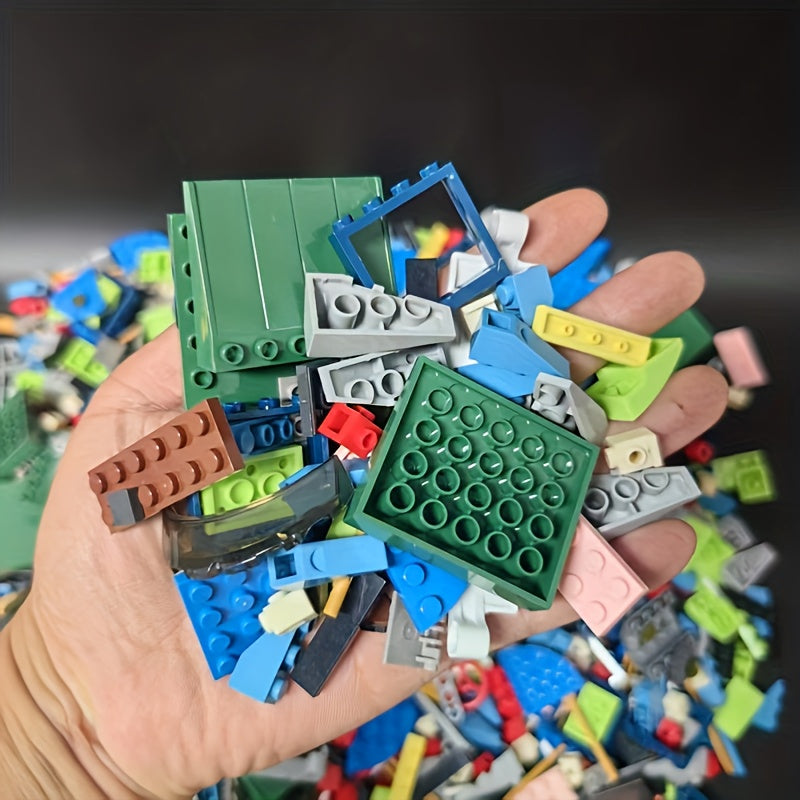 1000 pcs Building Blocks Set with Tech Keys & Unique Shapes
