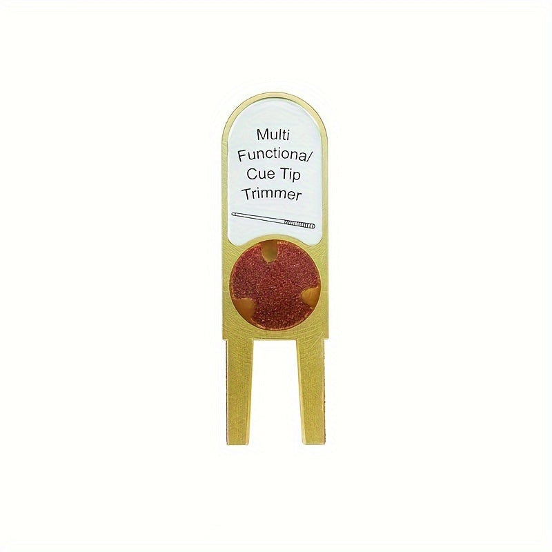 U Shape 5 In 1 Pool Cue Tip Trimmers Billiard Tip Shaper