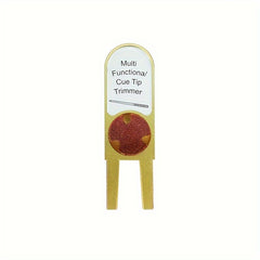 U Shape 5 In 1 Pool Cue Tip Trimmers Billiard Tip Shaper