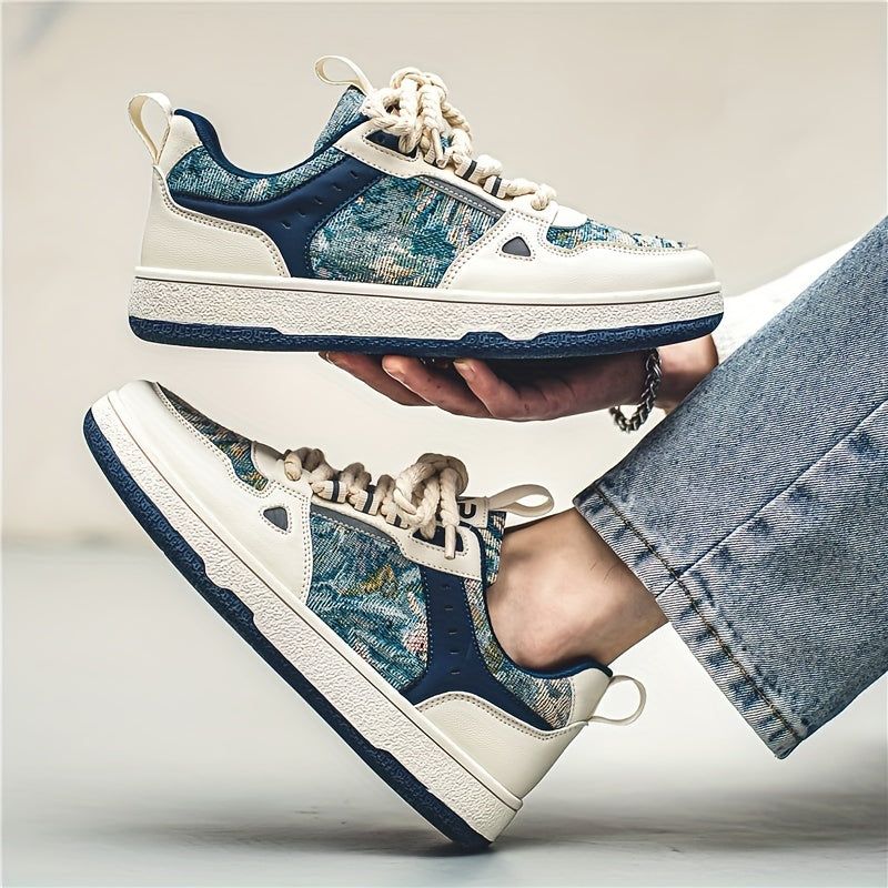 Forest Style Breathable Skate Shoes for Men