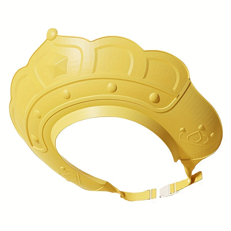 Baby Shower Cap Ear Protection Silicone Waterproof Cap