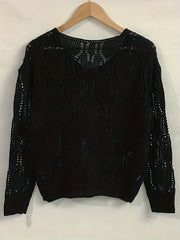 V Neck Cut Out Sweater for Women
