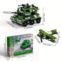 153pcs Main Battle Tank Building Block Toy