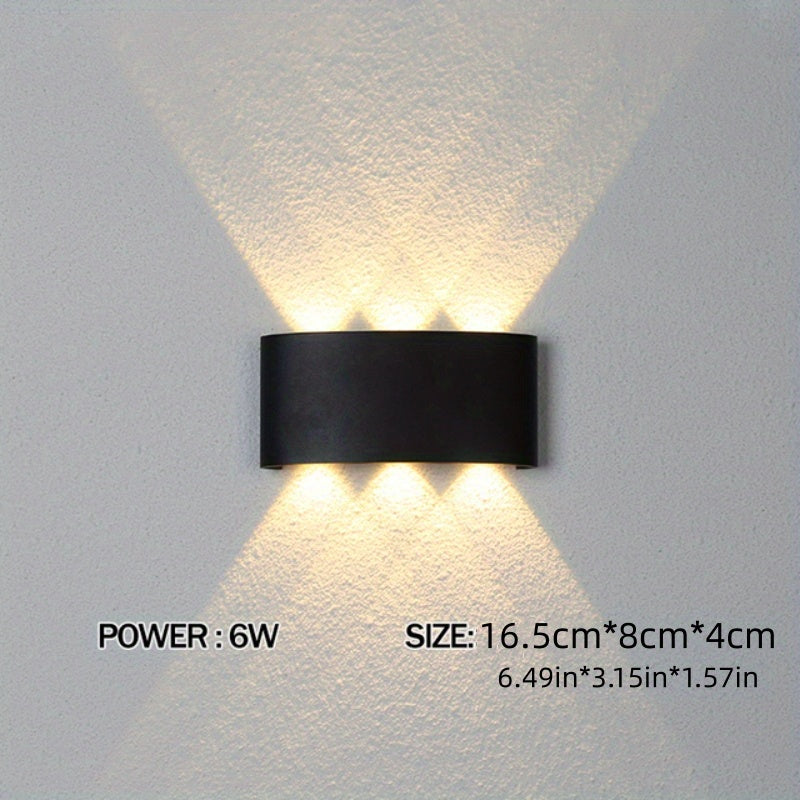 LED Outdoor Wall Lamp IP65 Waterproof Aluminum AC86-265