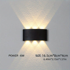 LED Outdoor Wall Lamp IP65 Waterproof Aluminum AC86-265