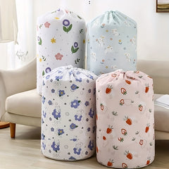 4pcs Dustproof Drawstring Storage Bag for Blankets Bedding