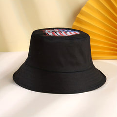 LA Graffiti Bucket Hat Cartoon Flage Printed Basin Hat
