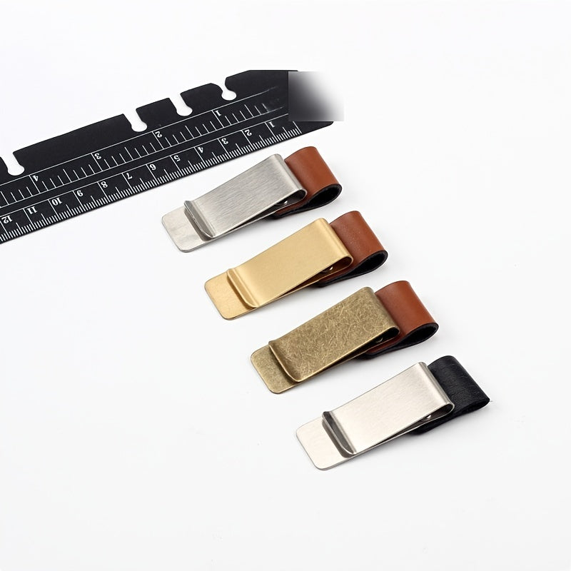 Stainless Steel Pen Clip for Retro Style Desk