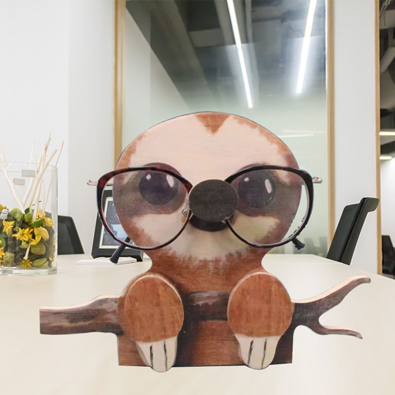 Small Animal Eyeglass Storage Rack Display Collection