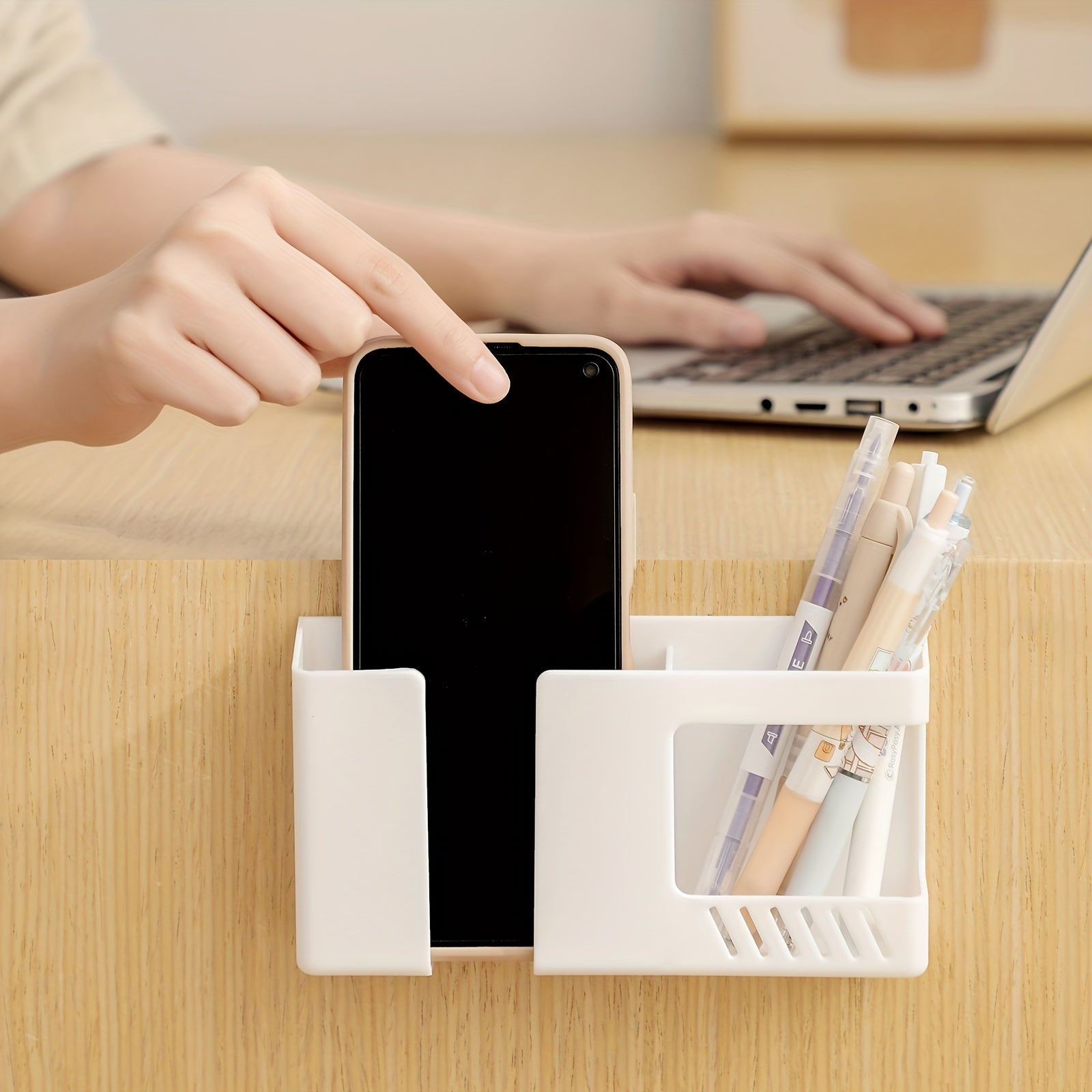 Remote Control Storage Box Wall Hanging Organizer