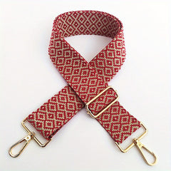 Vintage Print Shoulder Bag Strap Lightweight Durable Reusable