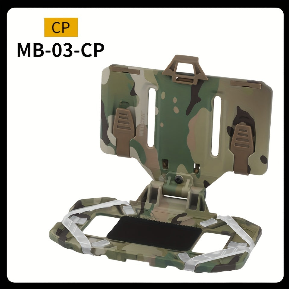 Molle Phone Holder Folded Chest Phone Mount Hands Plate Airsoft