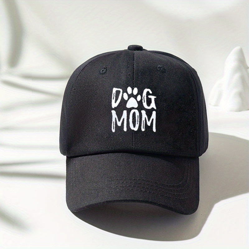 DOG MOM Casual Baseball Cap Sun Shade Dad Hat Sun Hats