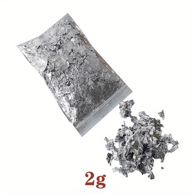Glitter Foil Flake Resin Epoxy Mold Art Decoration Golden Foil Non Fading