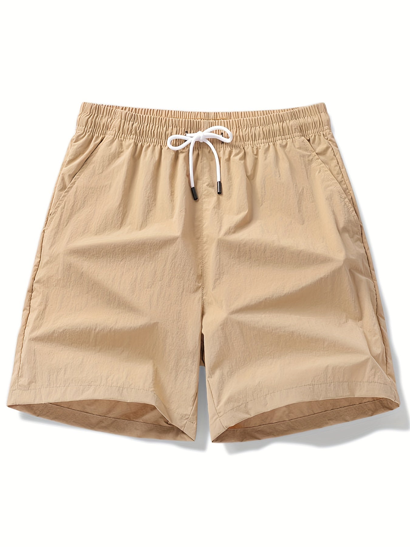 Quick Dry Men's Drawstring Shorts for Summer Gym Workout
