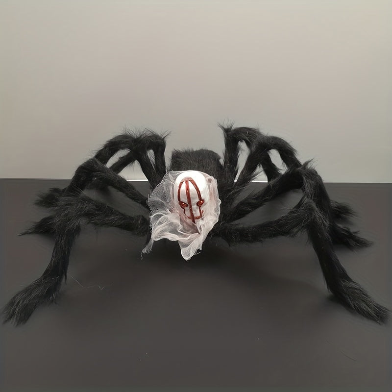 Plush Horror Spider Halloween Ornament