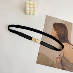 Thin Waist Belt Elastic Decoration Dress Skirt Girl