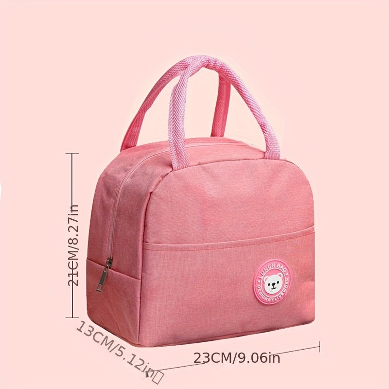 Insulated Lunch Bag Aluminum Foil Bag Portable Thickened Rice Bag